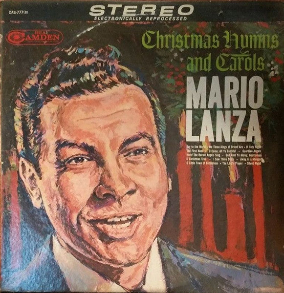 Mario Lanza : Christmas Hymns And Carols (LP, Album, RE)