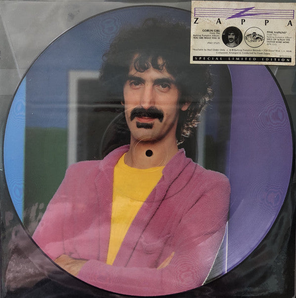Frank Zappa : Goblin Girl / Pink Napkins (12", Ltd, Pic)