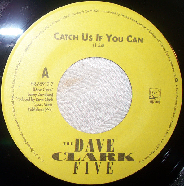 The Dave Clark Five : Catch Us If You Can / Try Too Hard (7")