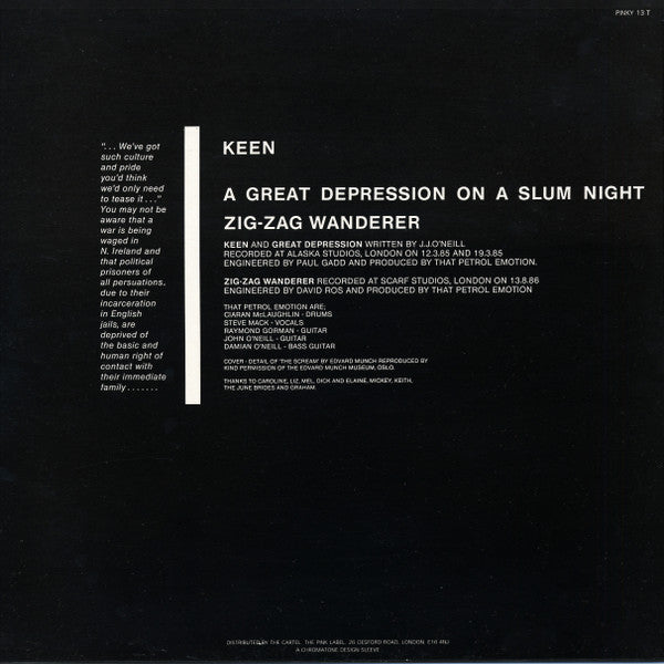 That Petrol Emotion : Keen (12", Single)