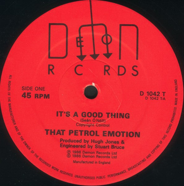 That Petrol Emotion : It's A Good Thing (12", Single)