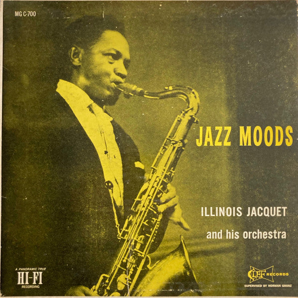 Illinois Jacquet And His Orchestra : Jazz Moods (LP, Album, Mono)