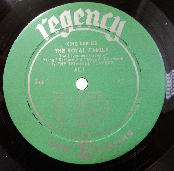 Kermit Schafer : The Royal Family - The Lives And Loves Of King Richard & Queen Elizabeth (Burton & Taylor) (LP, Album, Mono)