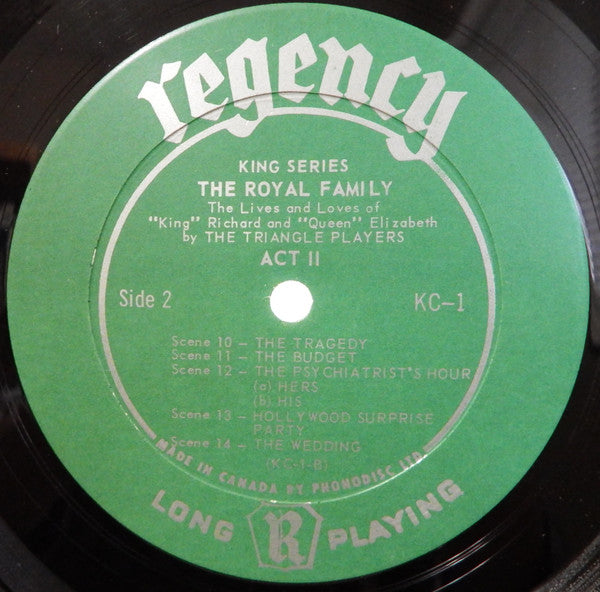 Kermit Schafer : The Royal Family - The Lives And Loves Of King Richard & Queen Elizabeth (Burton & Taylor) (LP, Album, Mono)