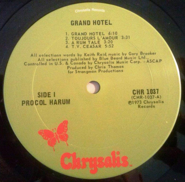 Procol Harum : Grand Hotel (LP, Album, RE)