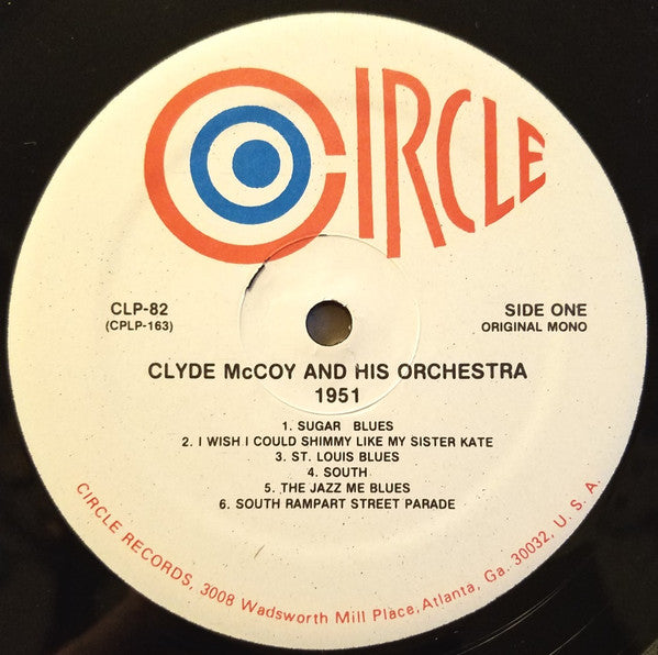 Clyde McCoy And His Orchestra : Sugar Blues 1951  (LP, Mono)