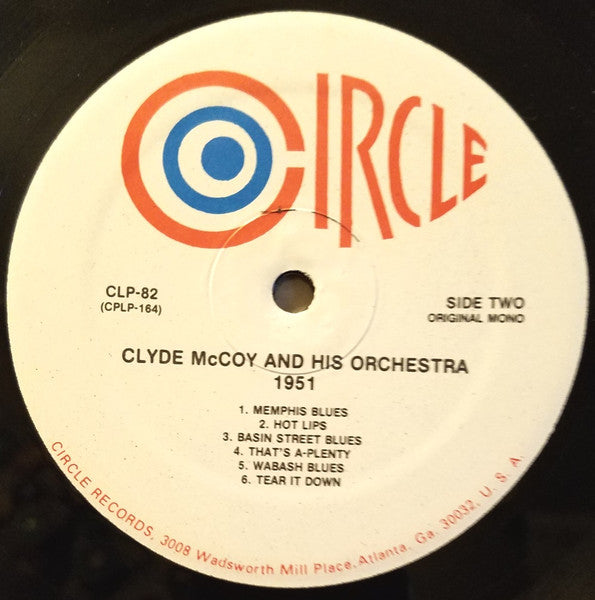 Clyde McCoy And His Orchestra : Sugar Blues 1951  (LP, Mono)
