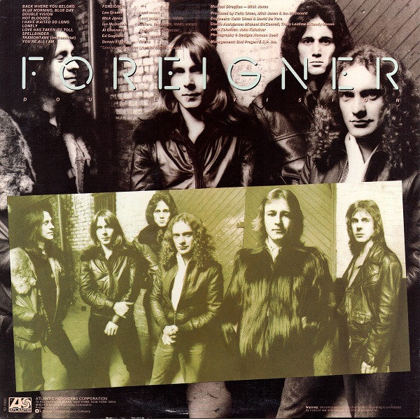 Foreigner : Double Vision (LP, Album, SP )