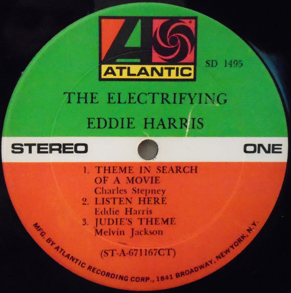 Eddie Harris : The Electrifying Eddie Harris (LP, Album, RP, CT )