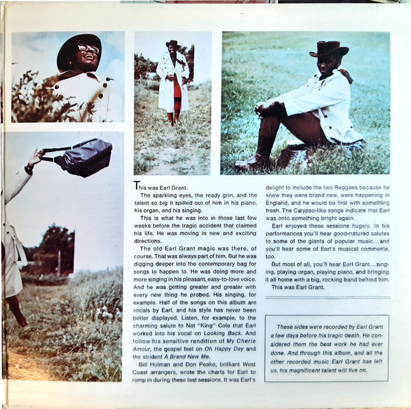 Earl Grant : Earl Grant (LP, Album, Club, Cap)