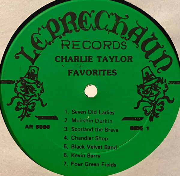 Charlie Taylor (8) : Favourites (LP, Album)
