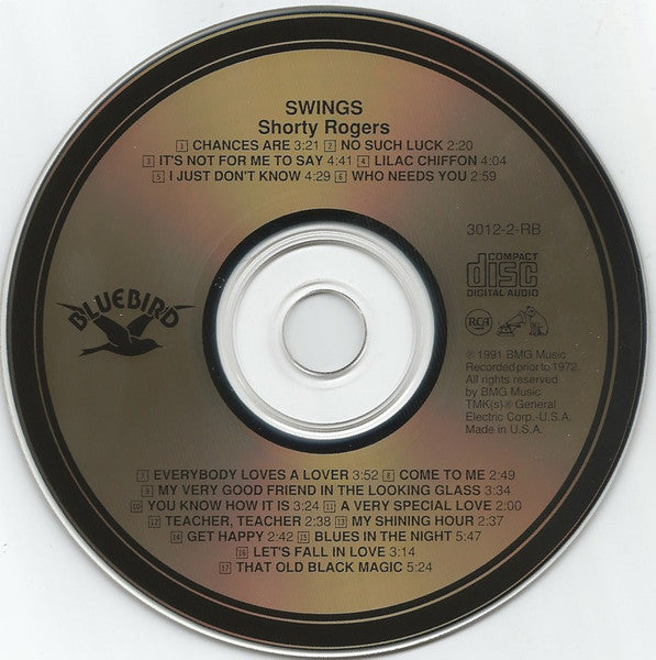 Shorty Rogers : Swings (CD, Comp, RM)