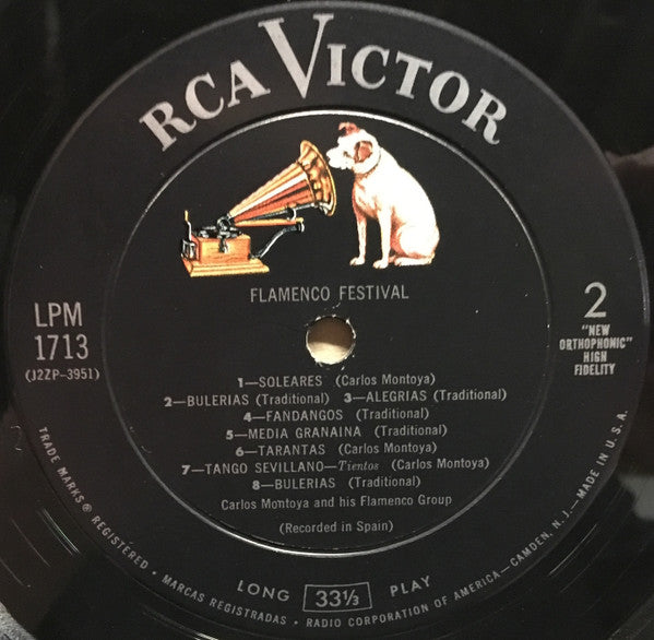 Carlos Montoya : Flamenco Festival  (LP)