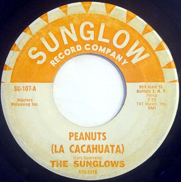 The Sunglows : Peanuts (La Cacahuata) (7")