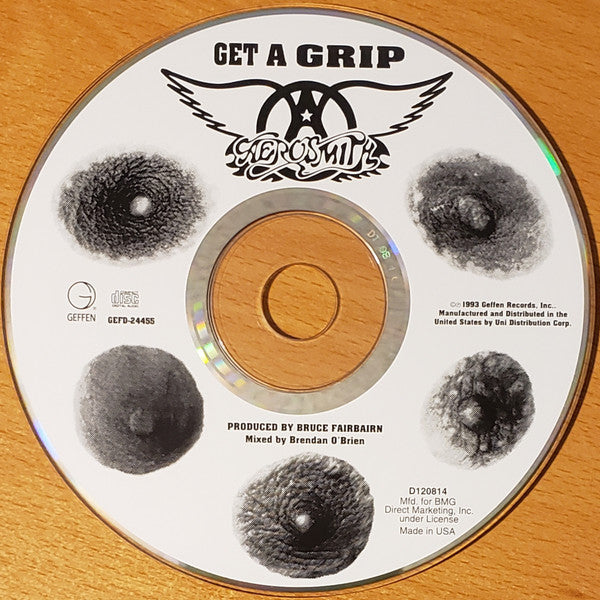 Aerosmith : Get A Grip (CD, Album, Club)