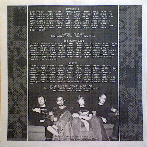 Stolen Parts : Stolen Parts (7", Mos)