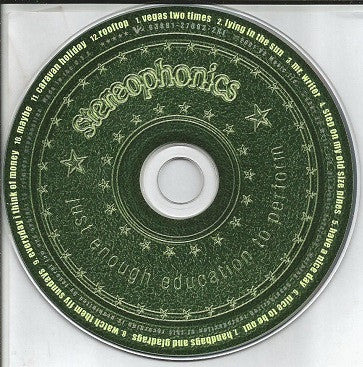 Stereophonics : Just Enough Education To Perform (CD, Album, RE)