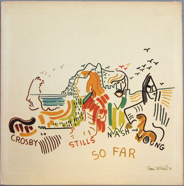 Crosby, Stills, Nash & Young : So Far (LP, Comp, RE, PR )