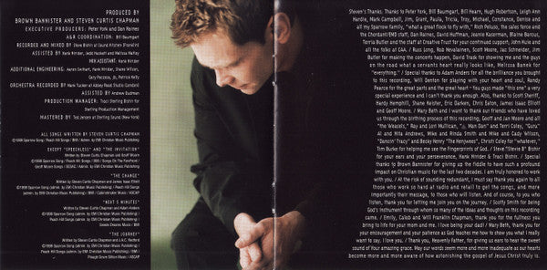 Steven Curtis Chapman : Speechless (CD, Album)