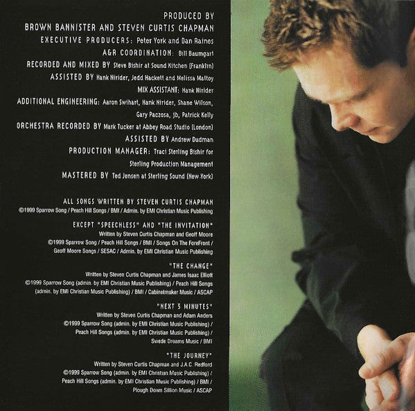 Steven Curtis Chapman : Speechless (CD, Album)