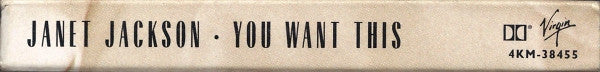 Janet Jackson : You Want This (Cass, Single)