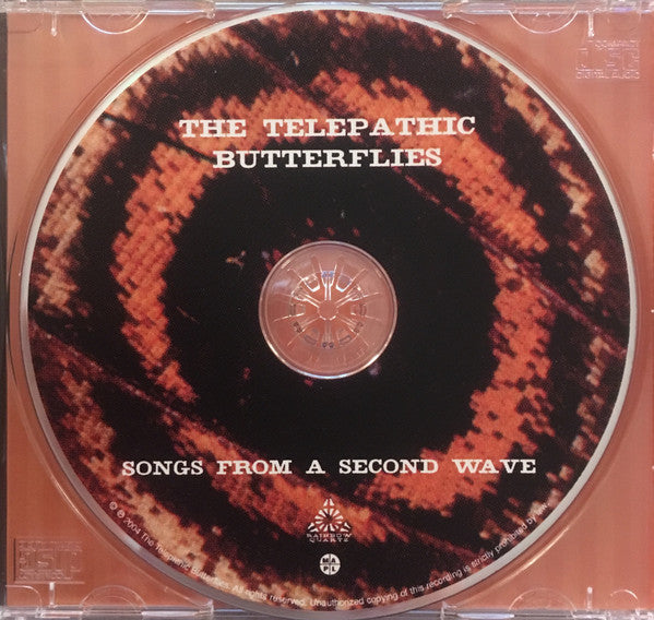 The Telepathic Butterflies : Songs From A Second Wave (CD, Album)