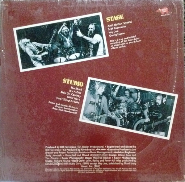 Alvin Lee & Ten Years Later : Ride On (LP, Album)