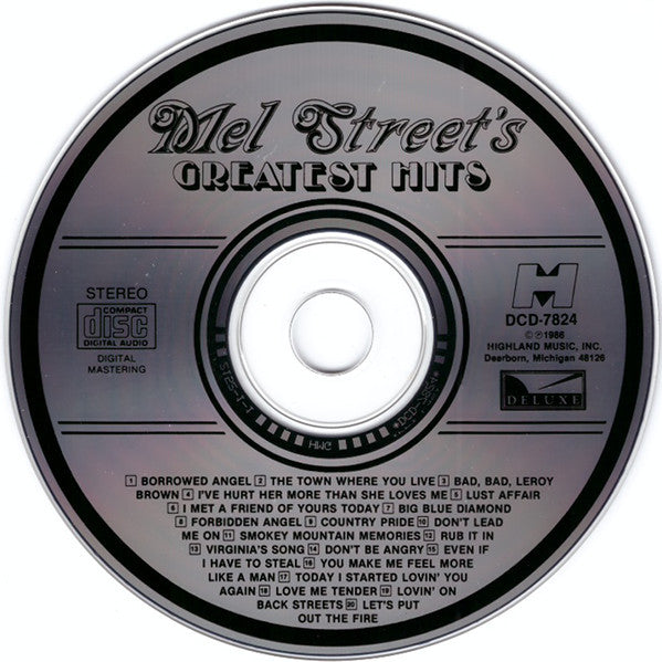 Mel Street : Mel Street's Greatest Hits (CD, Comp)