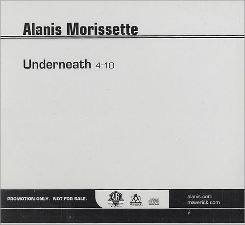 Alanis Morissette : Underneath (CD, Single, Promo)