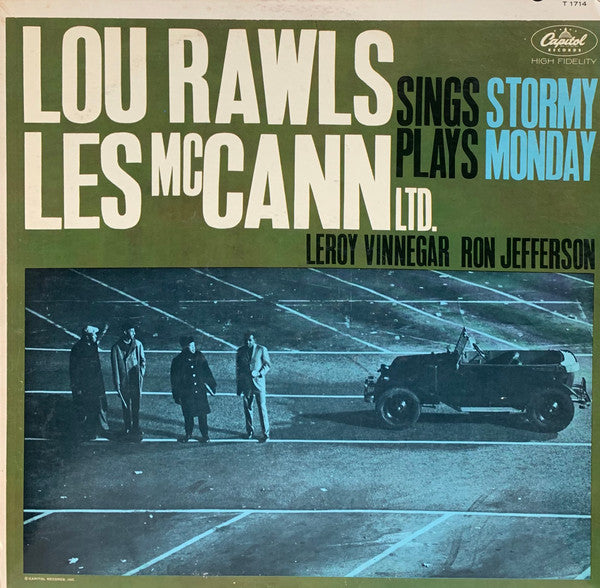 Lou Rawls / Les McCann Ltd. : Stormy Monday (LP, Album, Mono, Scr)