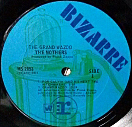The Mothers : The Grand Wazoo (LP, Album, Ter)