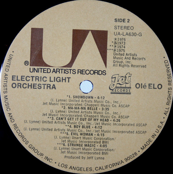 Electric Light Orchestra : Olé ELO (LP, Comp, Ter)