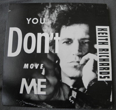 Keith Richards : You Don't Move Me (12", Maxi, Promo)