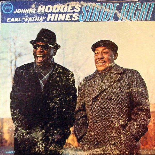 Johnny Hodges, Earl Hines : Stride Right (LP, Album, Mono)