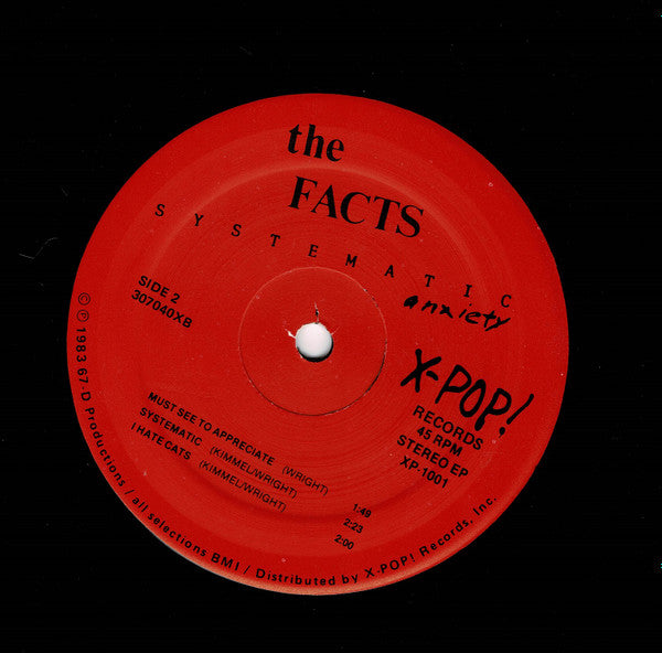 The Facts : Systematic Anxiety (12", MiniAlbum)