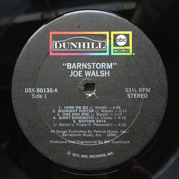 Joe Walsh : Barnstorm (LP, Album)