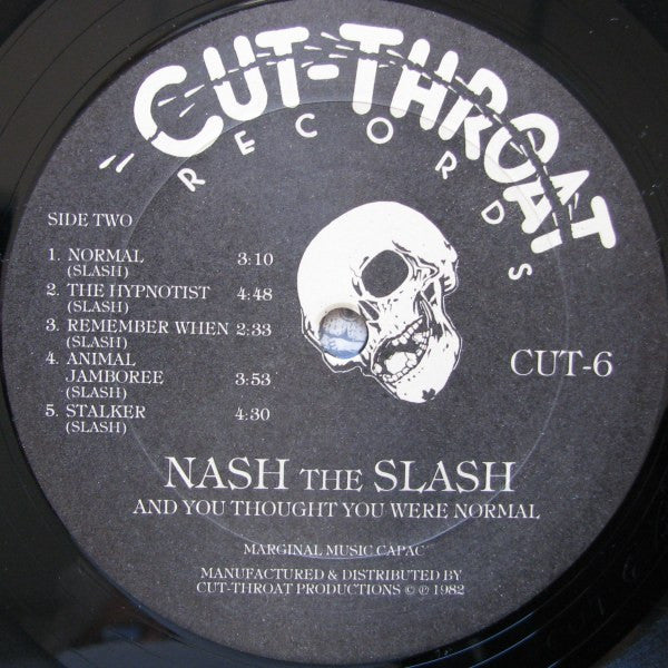 Nash The Slash : And You Thought You Were Normal (LP, Album)