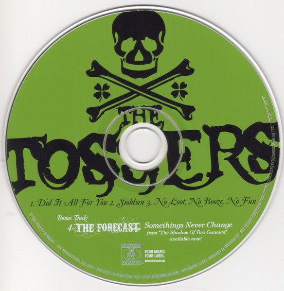 The Tossers : Agony Sampler  (CD, Promo, Smplr)
