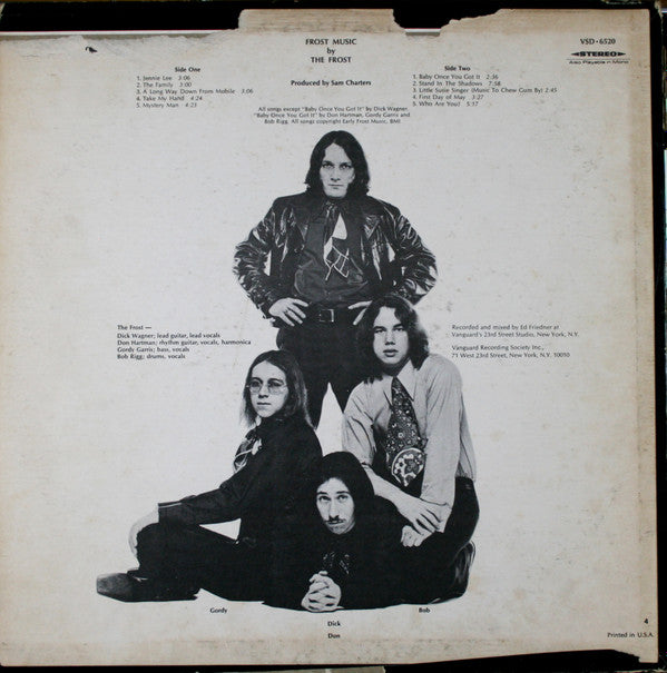 The Frost (2) : Frost Music (LP, Album, Pit)