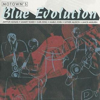 Various : Motown's Blue Evolution (CD, Comp, Promo, Smplr)