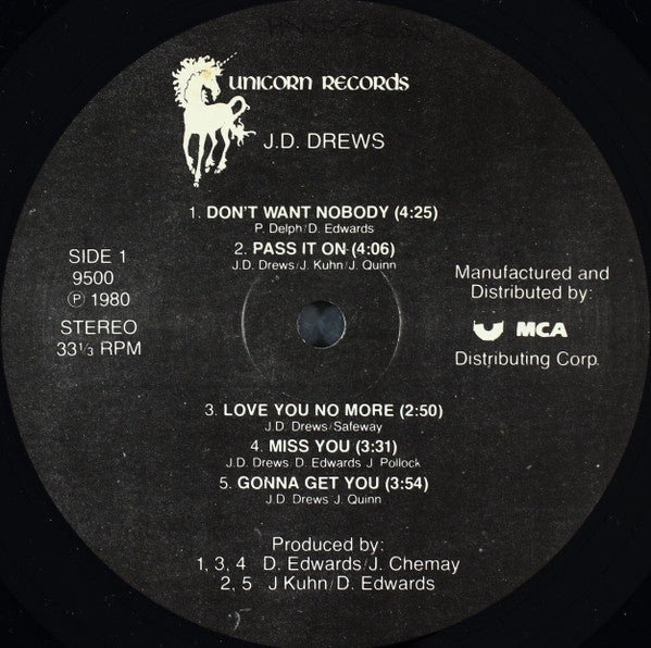 Jürgen Drews : J. D. Drews (LP)
