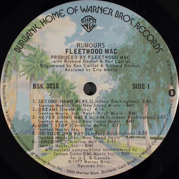 Fleetwood Mac : Rumours (LP, Album, San)