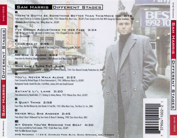Sam Harris (2) : Different Stages (CD, Album)