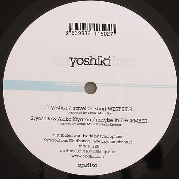 Akiko Kiyama & Yoshiki Morishita : Akiko Kiyama / Yoshiki (12")