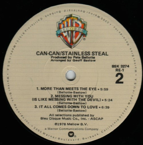 Stainless Steal : Can-Can (LP, Album, Los)
