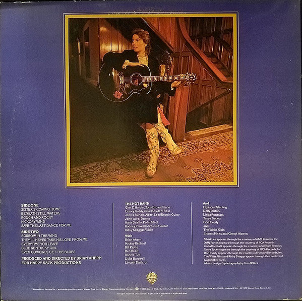 Emmylou Harris : Blue Kentucky Girl (LP, Album, Los)