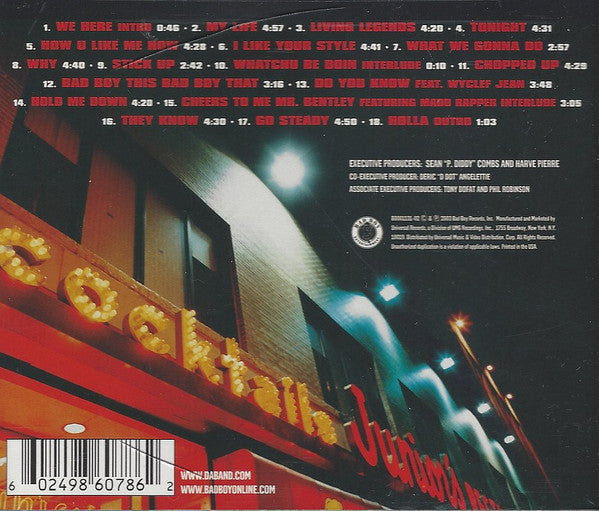 Da Band : Too Hot For T.V. (CD, Album, Cle)