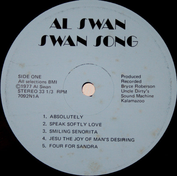 Al Swan (2) : Swansongs (LP, Album)