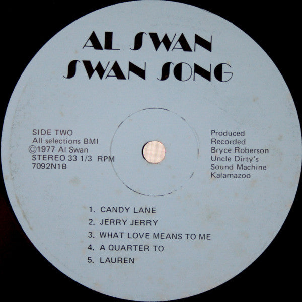 Al Swan (2) : Swansongs (LP, Album)