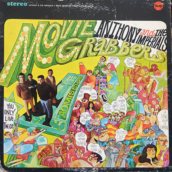 Little Anthony & The Imperials : Movie Grabbers (LP, Album)